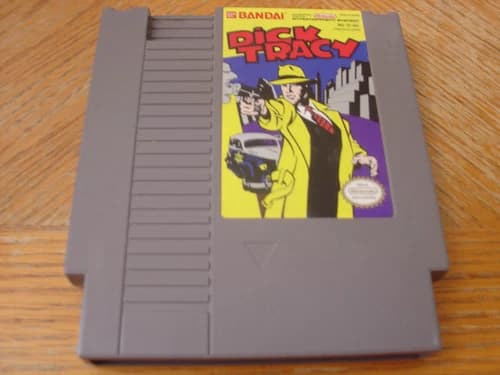 Dick Tracy (Nintendo Entertainment System, 1990) Authentic Tested Working NES