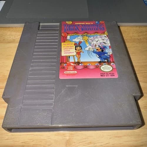 Barker Bill's Trick Shooting- Nintendo NES. Tested and working! Free Shipping!!!
