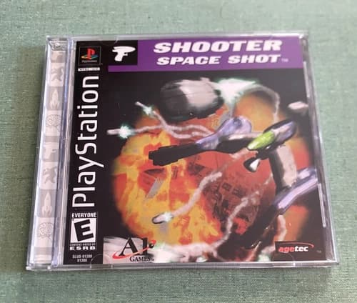 Complete! Shooter Space Shot PlayStation 1 PS1 CIB Manual - US Seller Ships Free