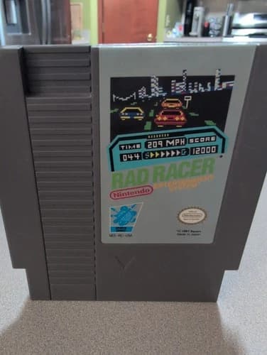 Nintendo Entertainment System NES Rad Racer Tested Combine Shipping
