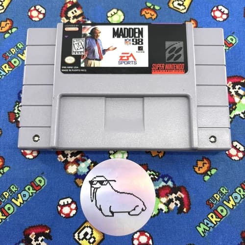 Madden NFL 98 | Super Nintendo SNES | Tested Works