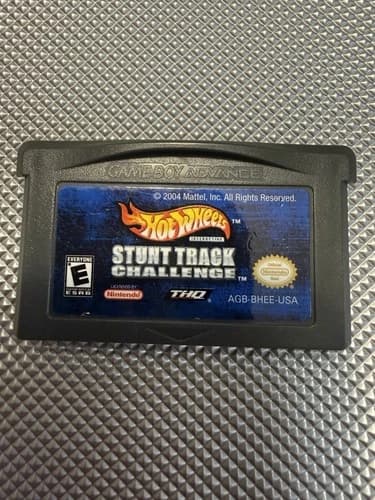 Used Hot wheels Stunt Track Challenge Game Gameboy Advance