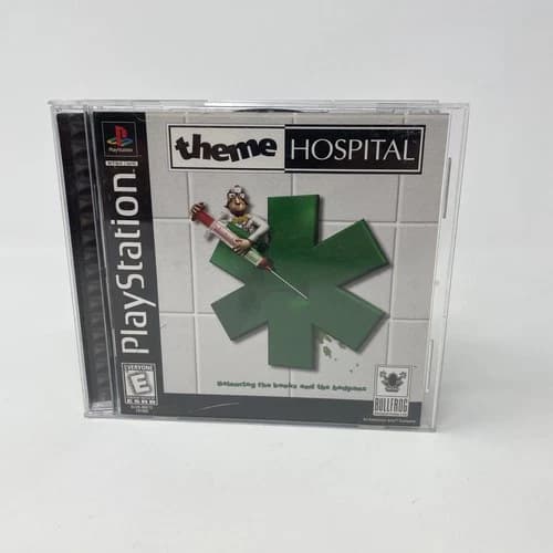 Theme Hospital (Playstation 1 PS1) CIB Complete w/Manual TESTED