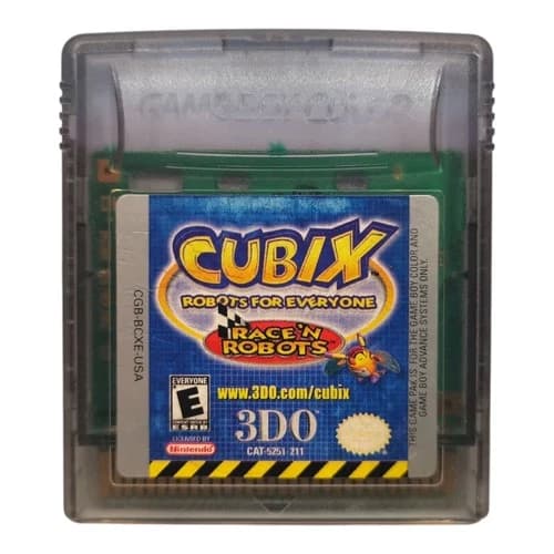 Cubix: Robots for Everyone Race 'N Robots (Nintendo Game Boy Color 2001) GBC