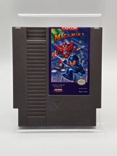Mega Man 5 (Nintendo NES, 1992) Authentic Tested