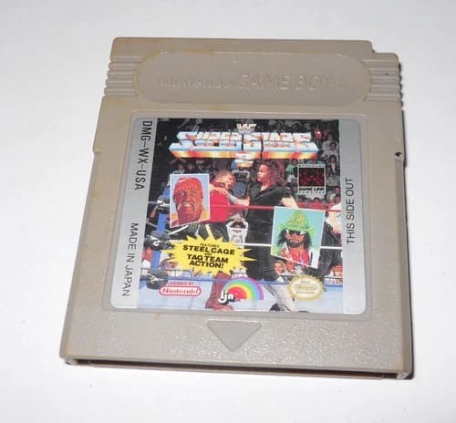 WWF Superstars 2 Original Nintendo Gameboy Game Cartridge Only Tested Works