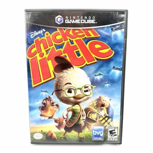 Disney's Chicken Little (Nintendo GameCube, 2005) COMPLETE, TESTED & WORKING!