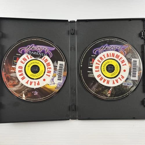 Heart Of Darkness PS1 PlayStation 1 Disc Only Video Game TESTED