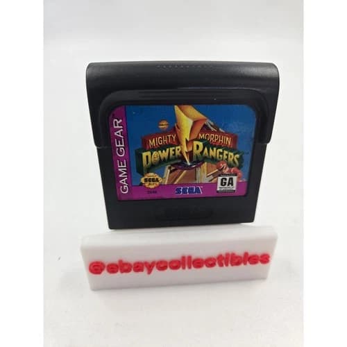 Mighty Morphin Power Rangers (Sega Game Gear, 1994) Game Cartridge Only