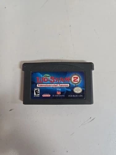 Nintendo Game Boy Advance Lilo & Stitch 2 Hamsterviel Havoc Tested & Working