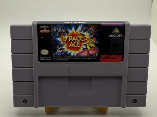 Space Ace Nintendo SNES 1993 Tested