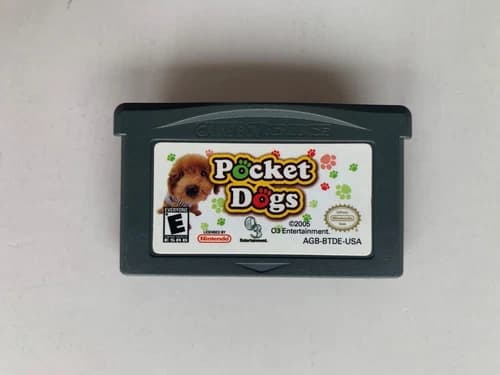 Pocket Dogs GameBoy Advance Nintendo GBA