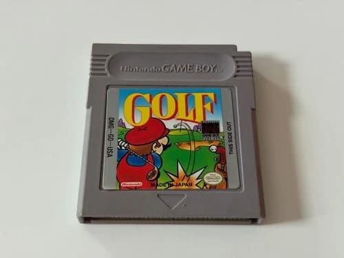 Nintendo Golf (Nintendo Game Boy, 1990) Authentic Cartridge TESTED