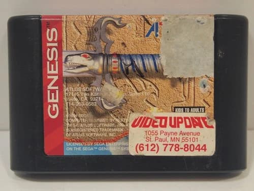 Crusader of Centy (SEGA Genesis) Authentic Cartridge Only Rare