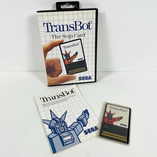 TransBot The Sega Card for Sega Master System 1986