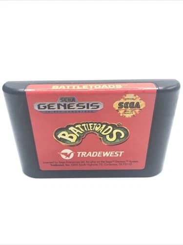 J4 Battletoads (Sega Genesis) Cartridge Only - Tradewest - Free Shipping