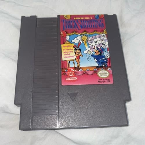 Barker Bill's Trick Shooting Nintendo NES Game Cartridge ONLY -USED