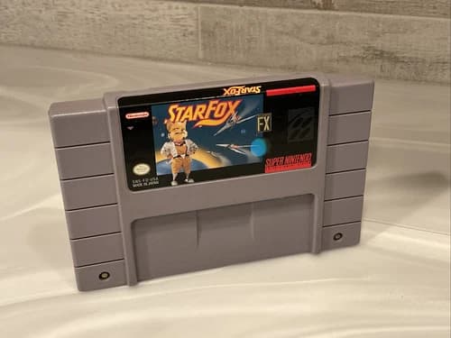 Star Fox (Super Nintendo, SNES, 1993) Authentic Cart