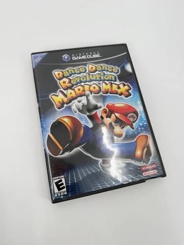 Dance Dance Revolution: Mario Mix (Nintendo GameCube, 2005) Complete With Manual