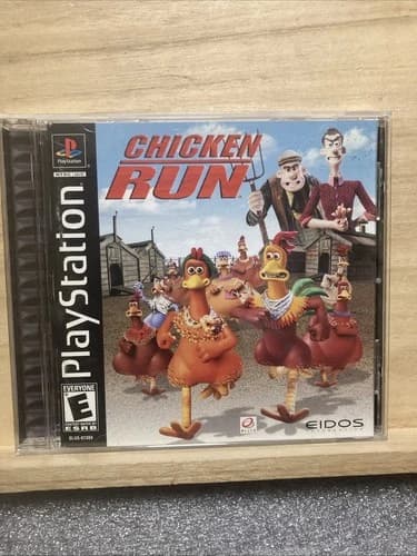Chicken Run (Sony PlayStation 1, 2000) PS1 Complete CIB With Manual Tested