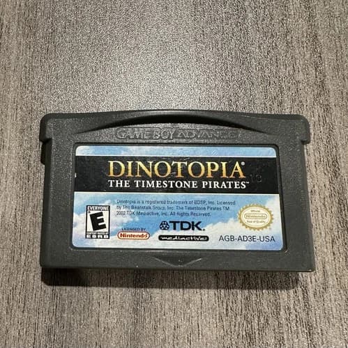 Dinotopia: The Timestone Pirates (Nintendo Game Boy Advance, 2002)