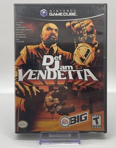 Def Jam Vendetta (Nintendo GameCube, 2003) Complete With Manual
