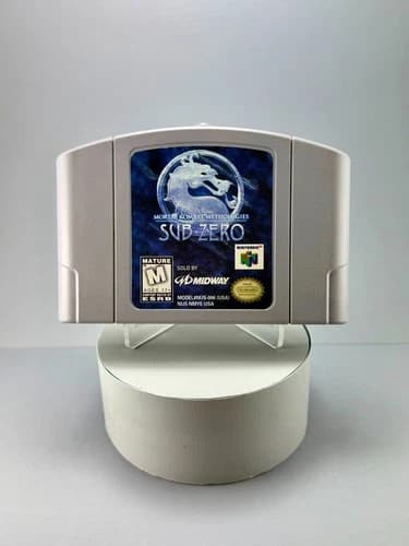 1997 Mortal Kombat Mythologies Sub-Zero N64 Authentic OEM Tested Working