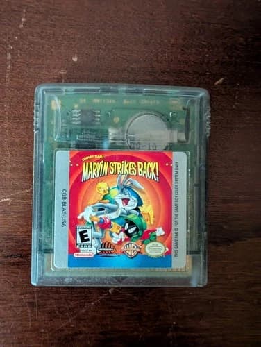 Looney Tunes: Marvin Strikes Back (Nintendo Game Boy Color, 2000) TESTED WORKING