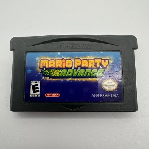 Mario Party Advance Nintendo Game Boy Advance GBA 2005 AGB-B8ME-USA Authentic