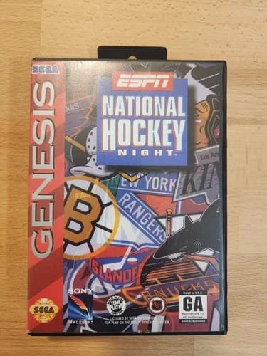 ESPN National Hockey Night - SEGA Genesis - OVP Komplett