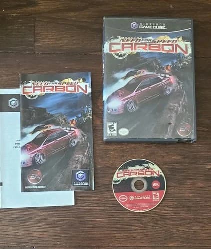 Need for Speed: Carbon (Nintendo GameCube, 2006) Complete in box