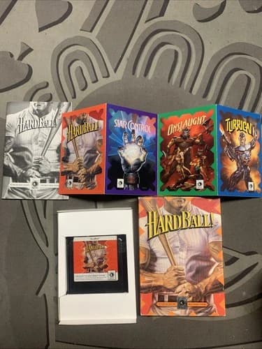 HardBall (Sega Genesis, 1991) CIB Complete in Box
