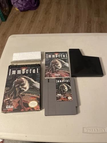 The Immortal (Nintendo NES, 1990) Complete CIB Authentic