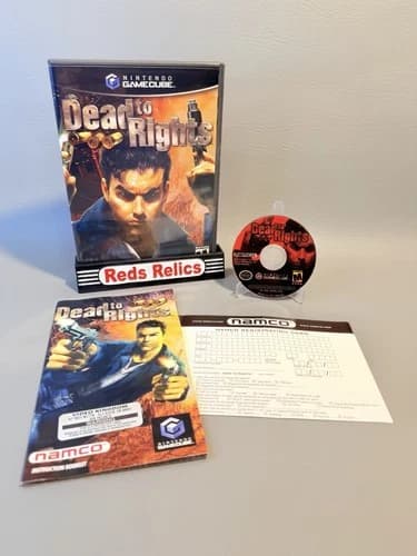 Dead To Rights (Nintendo GameCube, 2002) Complete - Pristine - 1Y Warranty