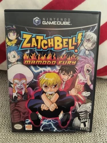 Zatch Bell: Mamodo Fury (Nintendo Gamecube, 2006) Cib. Tested And Working!