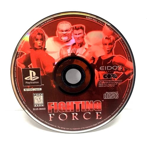 Fighting Force PlayStation 1 PS1 Disc Only Tested