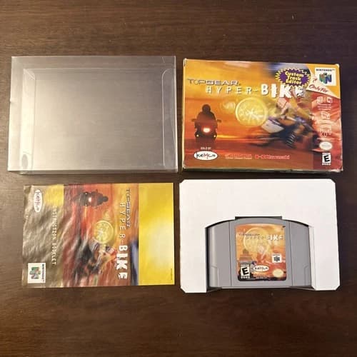 Top Gear Hyper-Bike Hyperbike (N64 Nintendo 64) Complete - Tested - Authentic