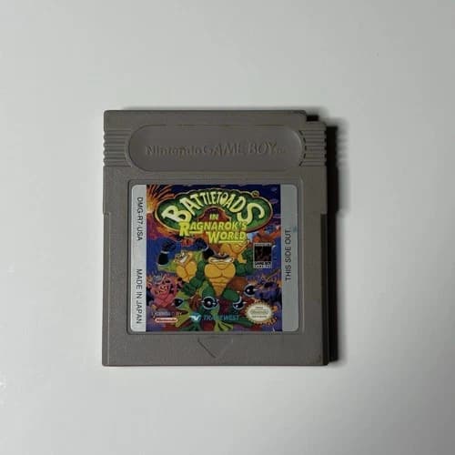 Battletoads in Ragnarok's World Nintendo Gameboy Cartridge Only - Tested