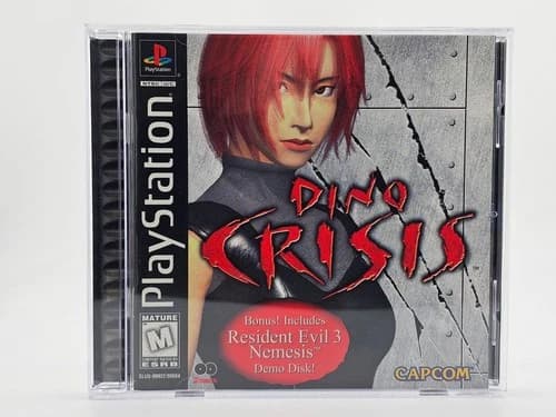 Sony Playstation 1 PS1 Dino Crisis 2 Disc Edition CIB Cleaned & Tested