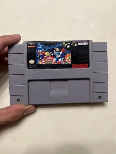 Super Bomberman SNES Super Nintendo Cartridge Only Tested Working Authentic
