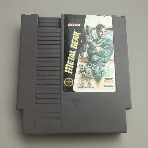 Ultra Metal Gear Nintendo NES Game Cartridge NTSC-U/C (US/Canada)