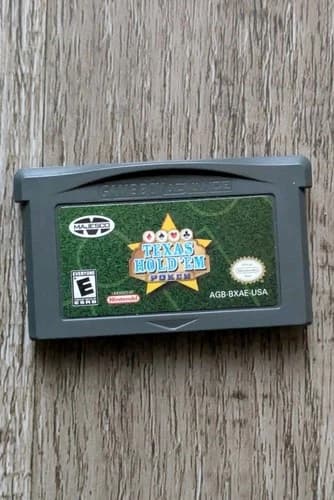 Texas Hold 'Em Poker (Nintendo Game Boy Advance, 2004) Tested