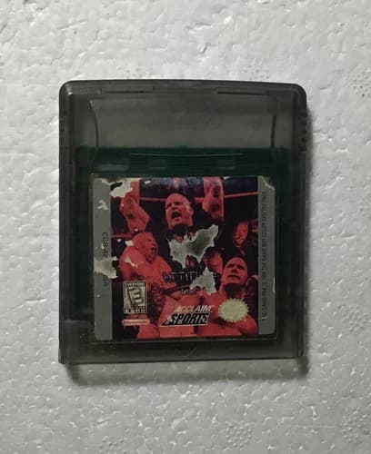WWF Attitude (Nintendo Game Boy Color, 1999) Clean