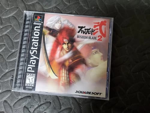 Bushido Blade 2 (Sony PlayStation 1, 1998) CIB with Manual and Registration card