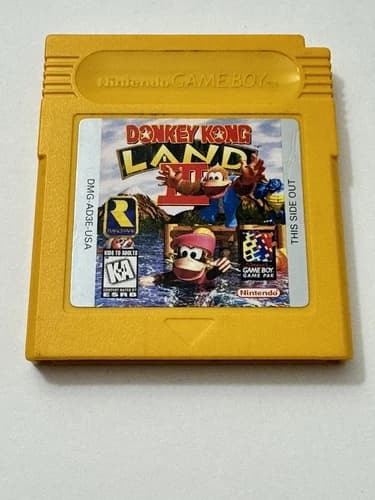 Donkey Kong Land III (Nintendo GameBoy) Retro | Vintage Video Game