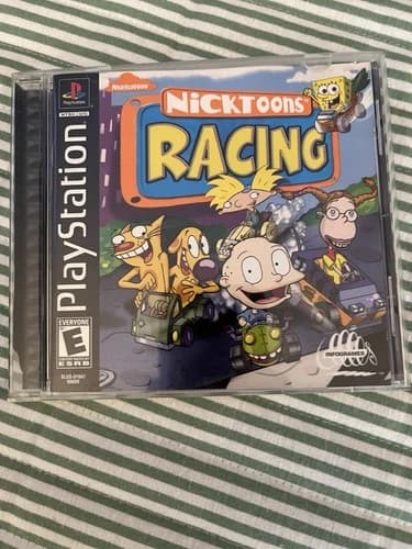 Nicktoons Racing (Playstation 1 PS1) CIB Clean and Tested