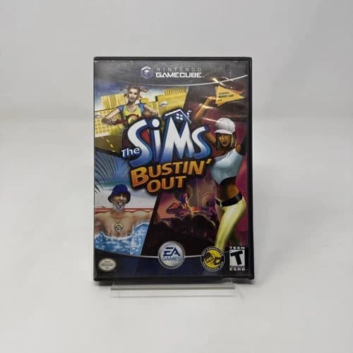 The Sims Bustin' Out - Nintendo Gamecube - CiB With Manual Complete Tested