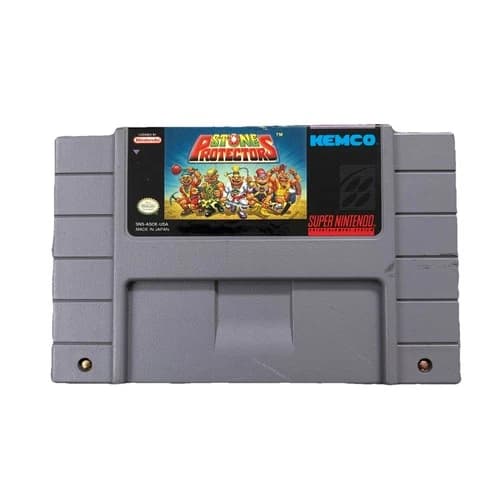 Stone Protectors Super Nintendo Authentic SNES Cartridge Only Tested and Working