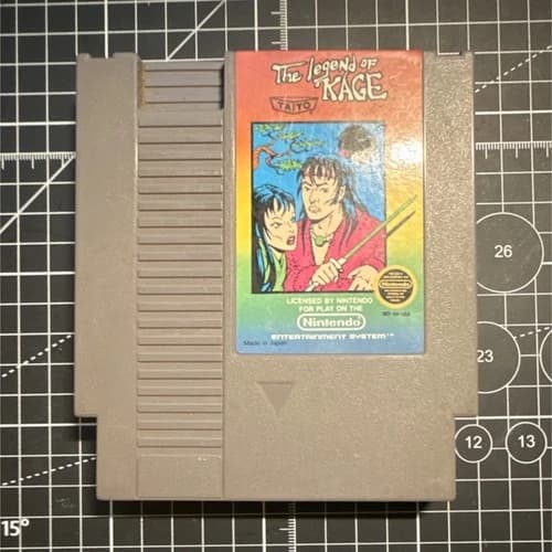 Taito The Legend of Kage Nintendo NES Action Adventure NTSC-U/C