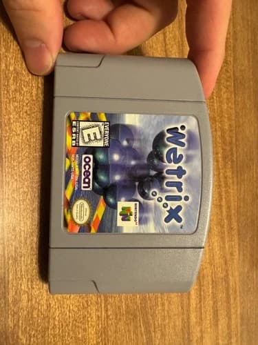 Wetrix (Nintendo 64, 1998) N64 authentic video game cart only